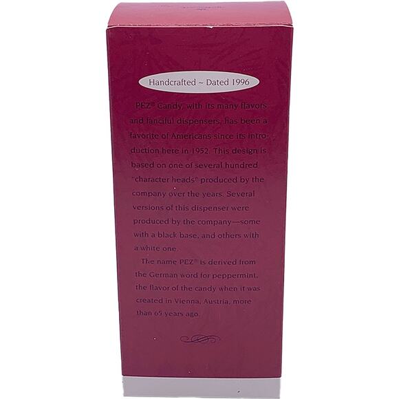 1996 Hallmark Keepsake PEZ Snowman Collectible Christmas Ornament in Box - Picture 3 of 8